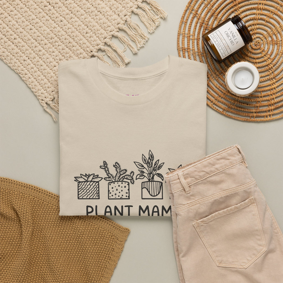 Plant Mama // Unisex Heavy Cotton Tee - Perfect for Everyday Comfort