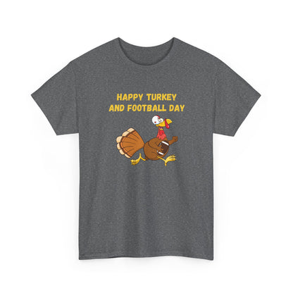 Happy Turkey and Football Day // Unisex Jersey Short Sleeve Tee