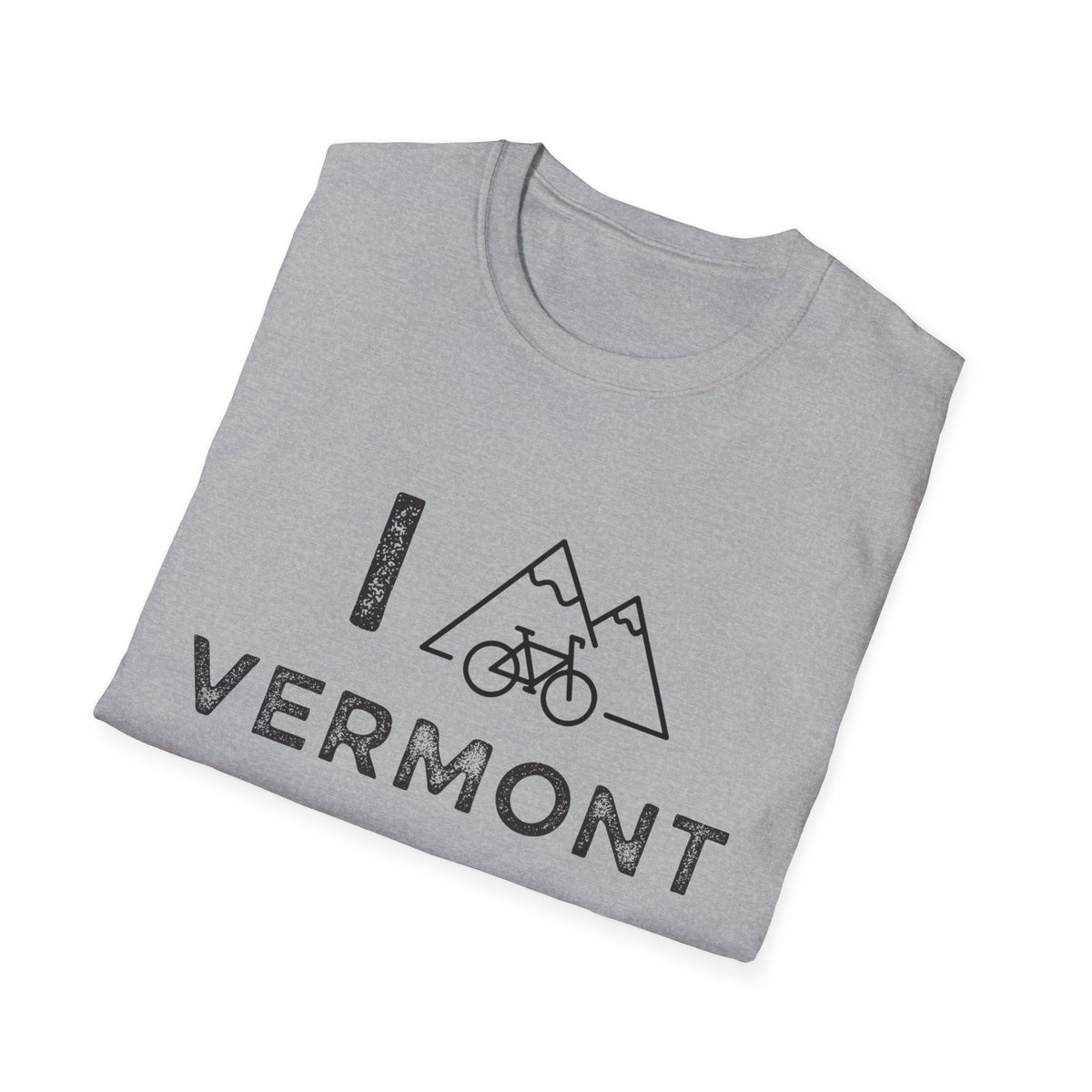 I (Mountain) Bike Vermont // Unisex Softstyle T-Shirt