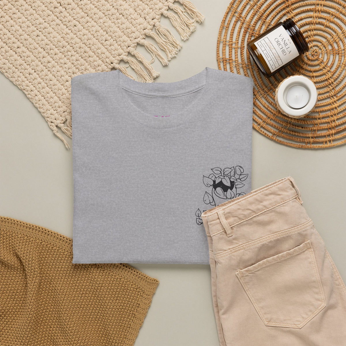 polyPLANTorous // Unisex Heavy Cotton Tee - Perfect for Everyday Comfort