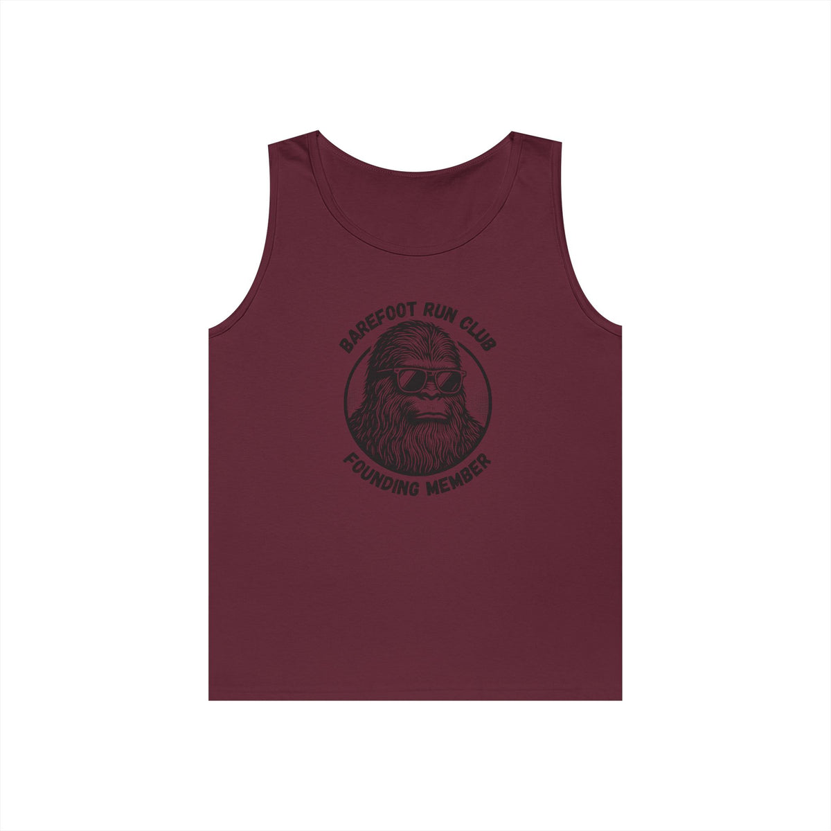 Barefoot Run Club Founding Member //  Unisex Heavy Cotton Tank Top