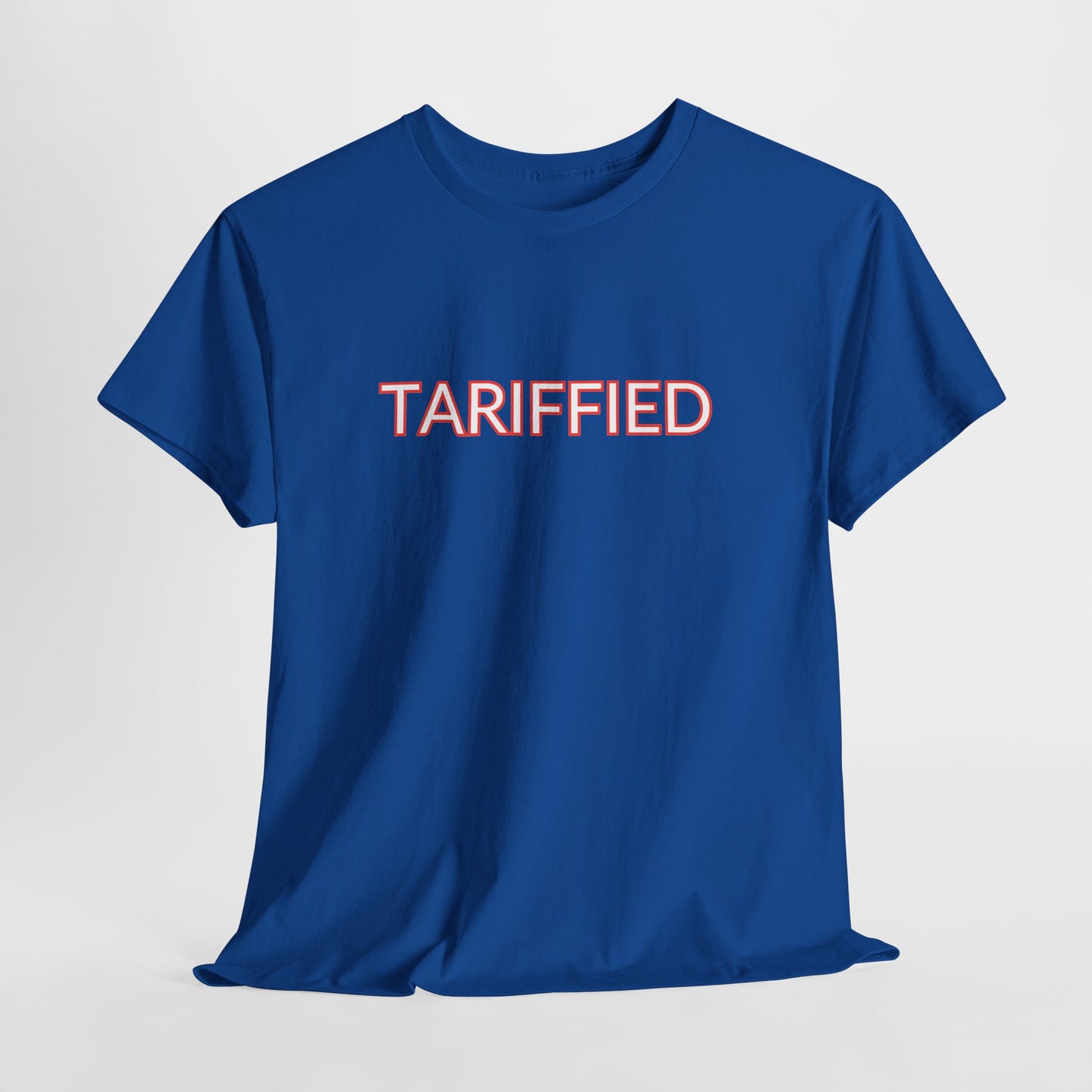 Tarrified // Unisex Heavy Cotton Tee - Scary Economy Statement Shirt