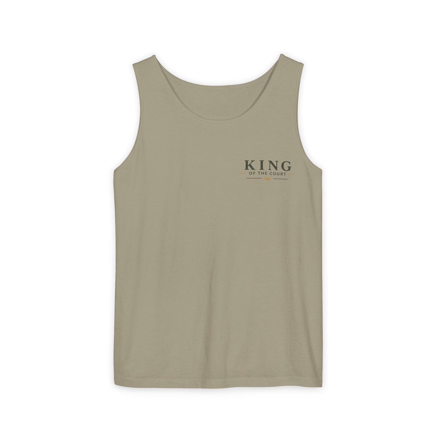Pickleball - King of the Court - Vintage Playing Card - Tank Top — Graphic Tank