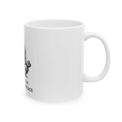 Let Them Talk, Protect Your Peace // Ceramic Mug, (11oz, 15oz)