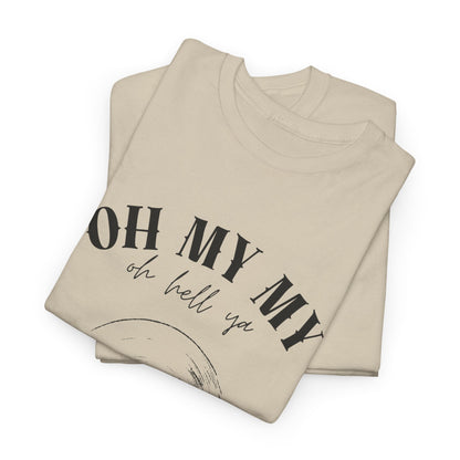 Oh My My Vintage Vinyl Graphic // Unisex Heavy Cotton Tee - Perfect for Music Lovers