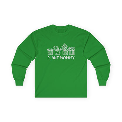 Plant Mommy // Unisex Ultra Cotton Long Sleeve Tee - Perfect Gift for Plant Lovers