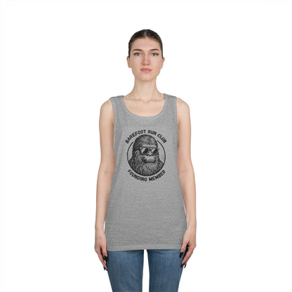 Barefoot Run Club Founding Member //  Unisex Heavy Cotton Tank Top