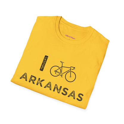 I (Road) Bike Arkansas // Unisex Softstyle T-Shirt