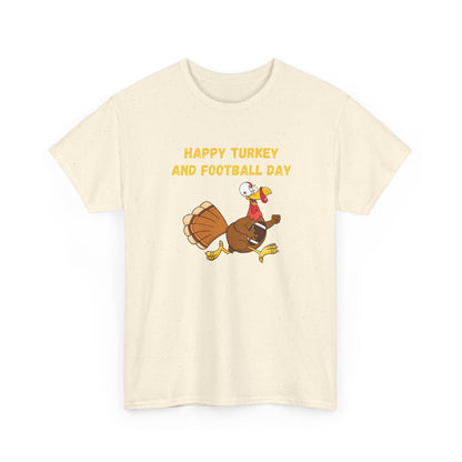 Happy Turkey and Football Day // Unisex Jersey Short Sleeve Tee