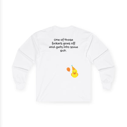 Ducks in a Row // Unisex Ultra Cotton Long Sleeve Tee