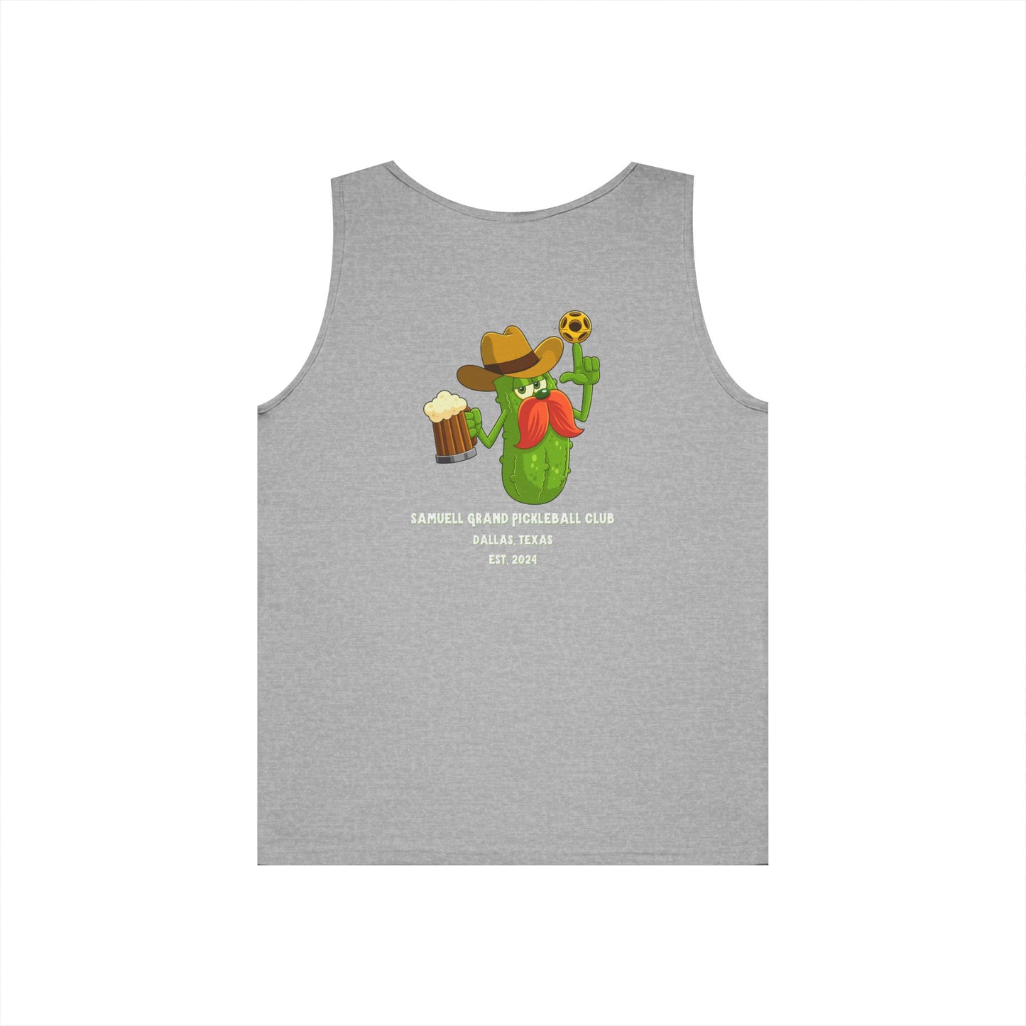 SGPBC // White // Unisex Heavy Tank Top