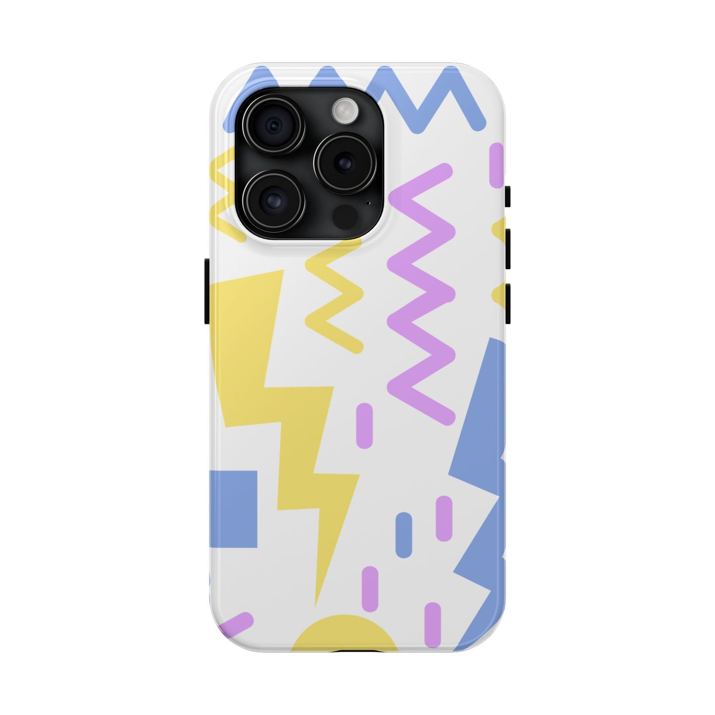 Zig Zag and Shapes // iPhone Case
