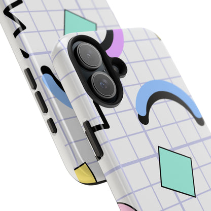 90s Baby Zig Zag and Shapes // iPhone Case