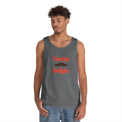 Turkish Delight // Unisex Heavy Cotton Tank Top - Fun & Cozy Summer Apparel