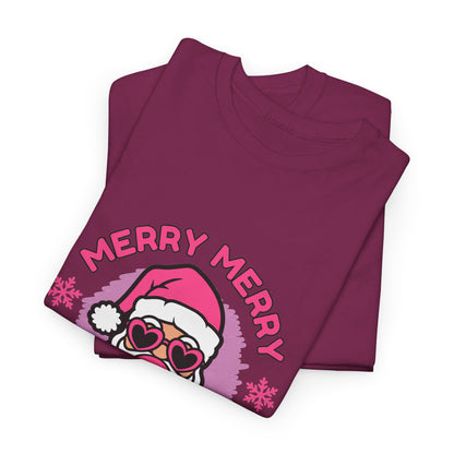 Merry Merry Girly Pops Christmas Tee