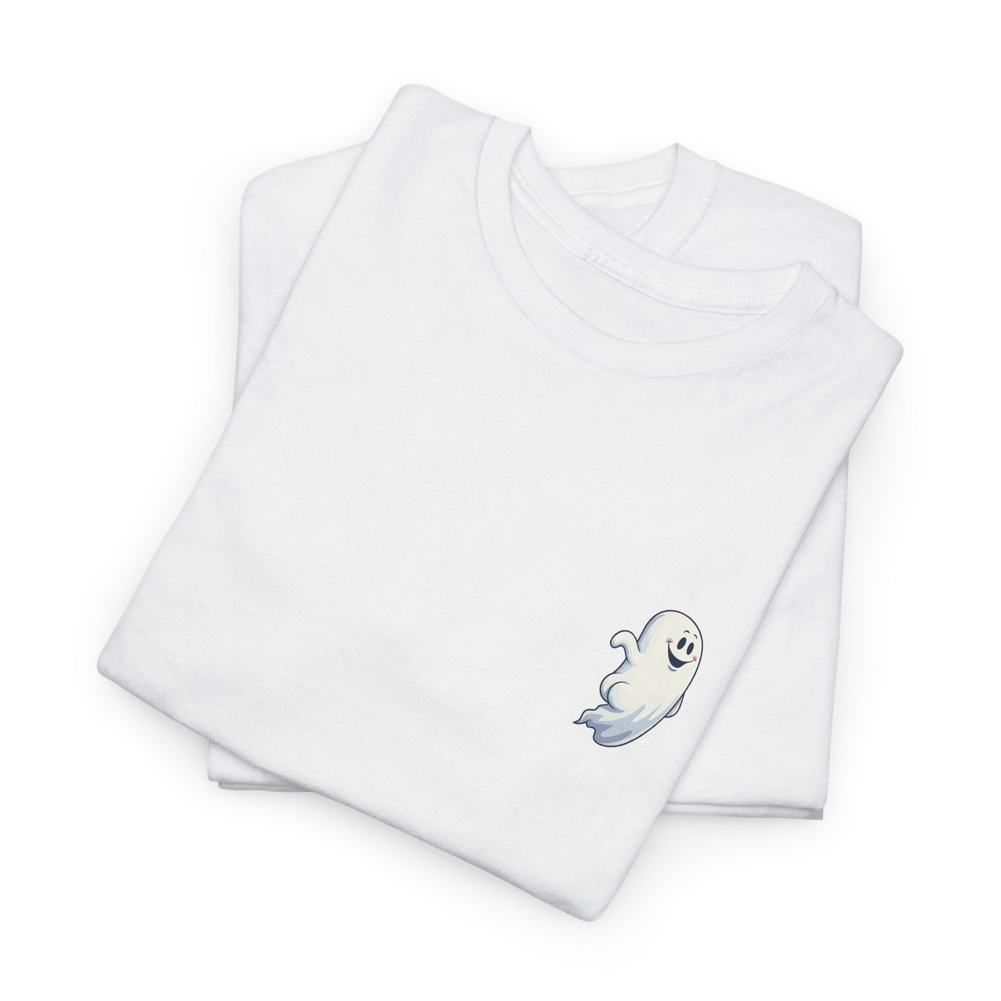 'Power Bottom Autumn' White Ghost // Halloween Ghost Unisex Heavy Cotton Tee