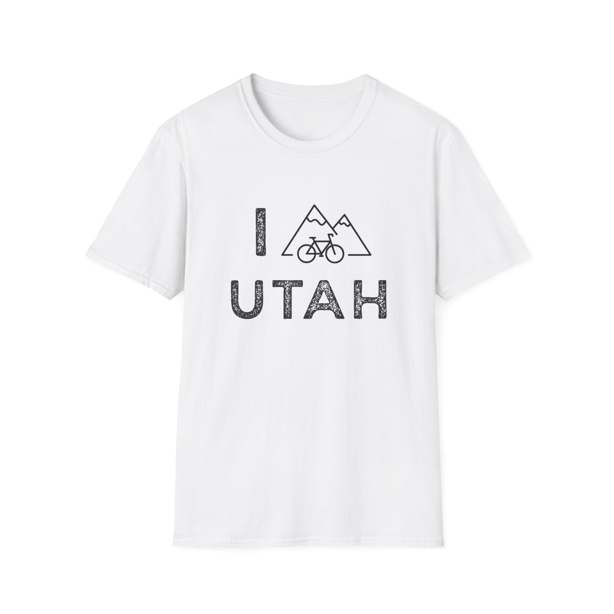 I (Mountain) Bike Utah // Unisex Softstyle T-Shirt