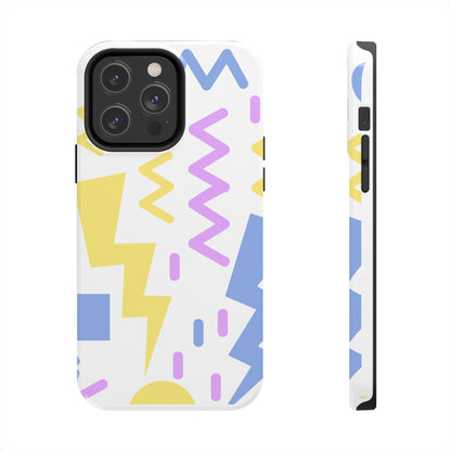Zig Zag and Shapes // iPhone Case