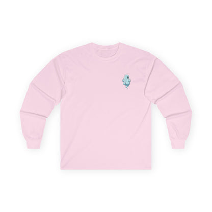 Unisex Ultra Cotton Long Sleeve Tee - 'Power Bottom Autumn' Graphic