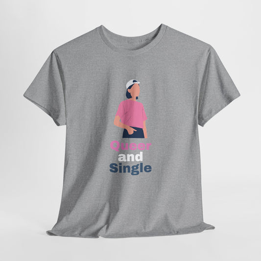 Queer and Single // Short Sleeve Tee