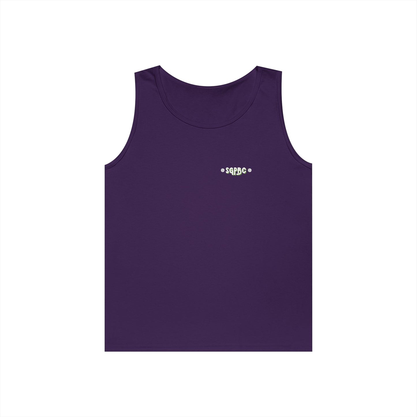 SGPBC // White // Unisex Heavy Tank Top