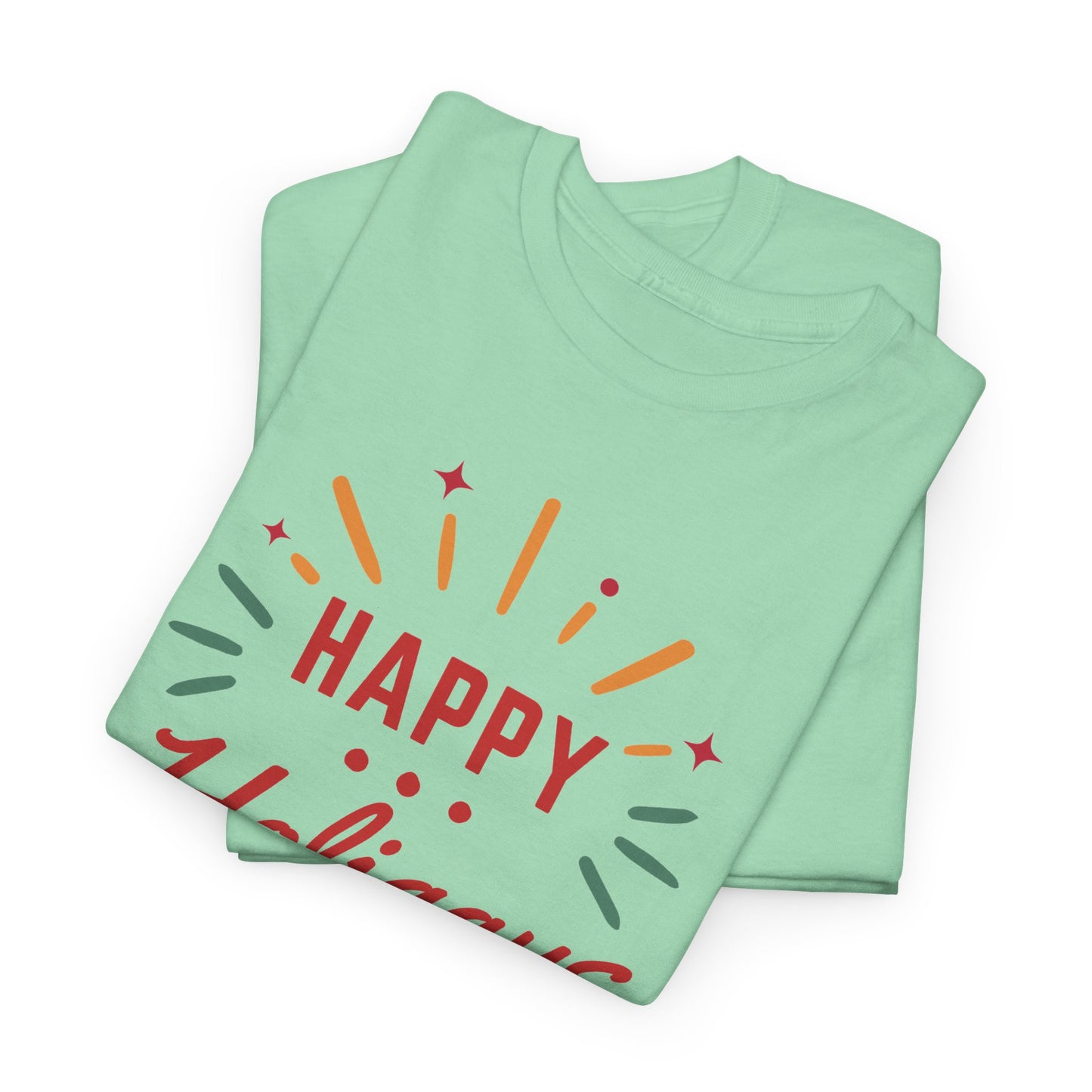 Happy Holigay Penguin Unisex Heavy Cotton Tee