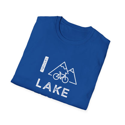 I (Mountain) Bike Lake Tahoe // Unisex Softstyle T-Shirt