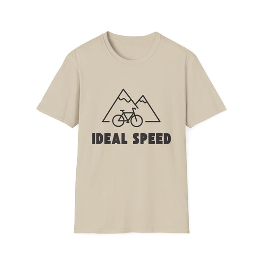 Ideal Speed (Mountain Bike) // Unisex Softstyle T-Shirt