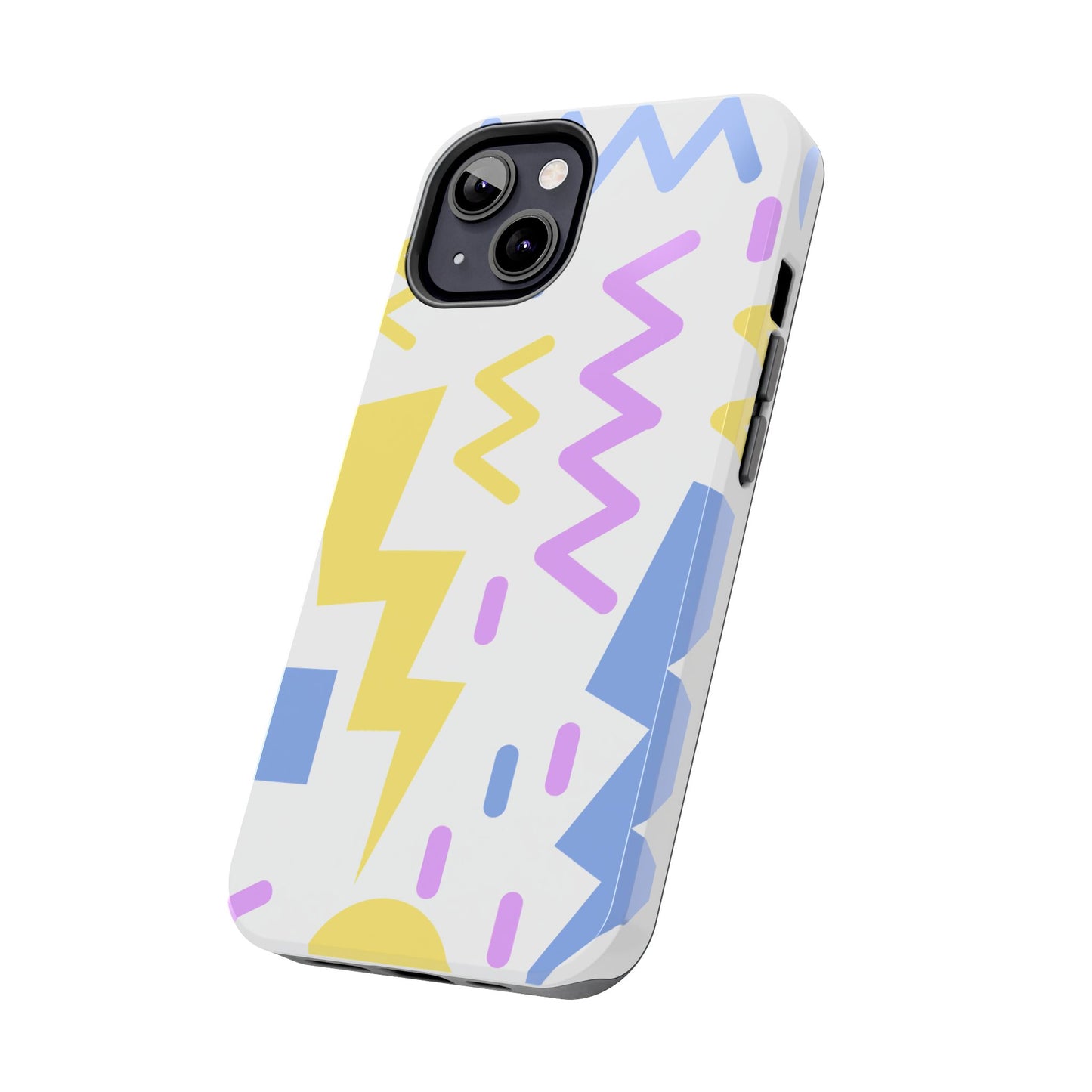 Zig Zag and Shapes // iPhone Case