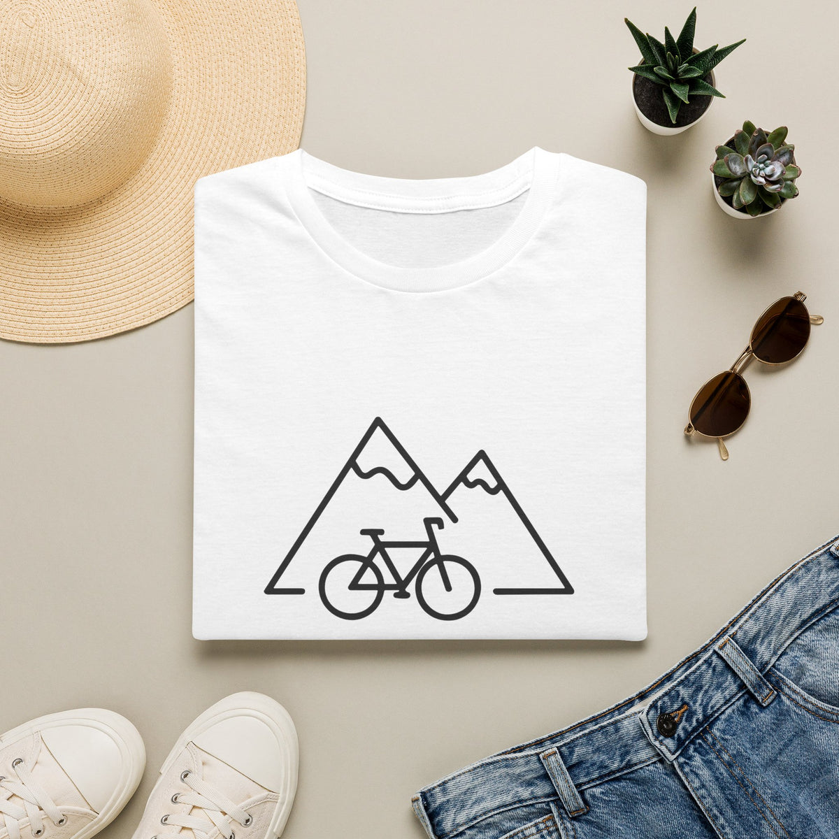 Ideal Speed (Mountain Bike) // Unisex Softstyle T-Shirt