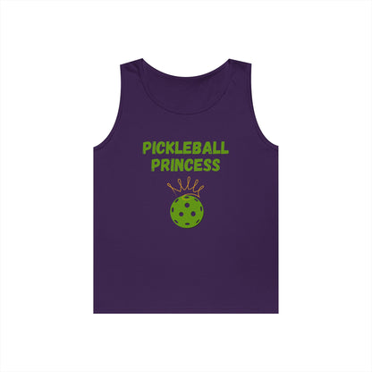 Pickleball Princess // Unisex Heavy Cotton Tank Top