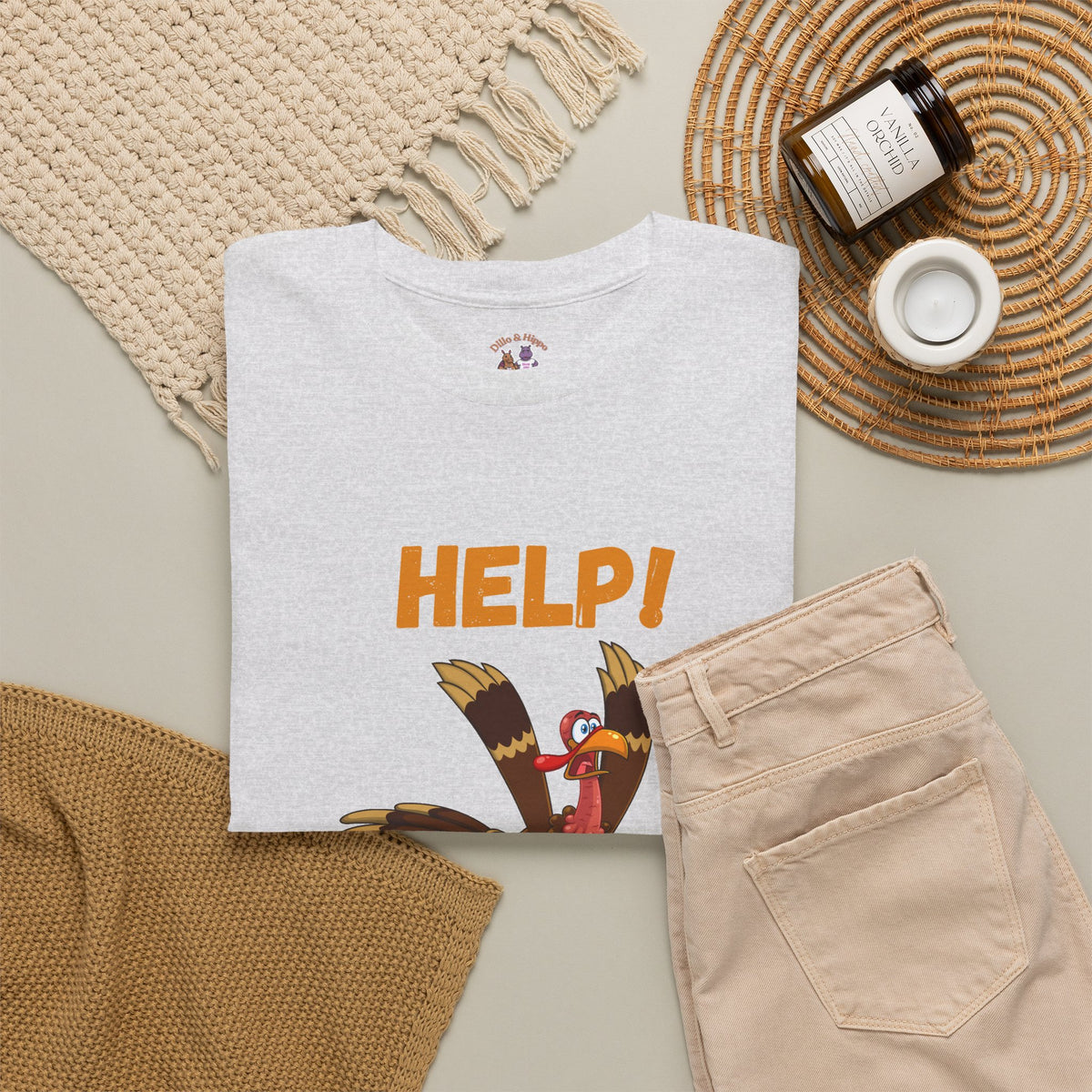 Help! I Married into a Turkey Trot Family // Unisex Jersey Short Sleeve Tee