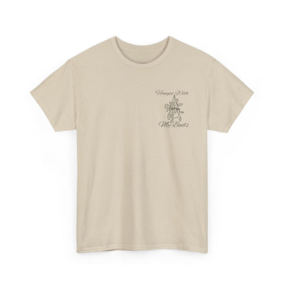 Hangin' With My Buds // Unisex Heavy Cotton Tee - Perfect for Everyday Comfort
