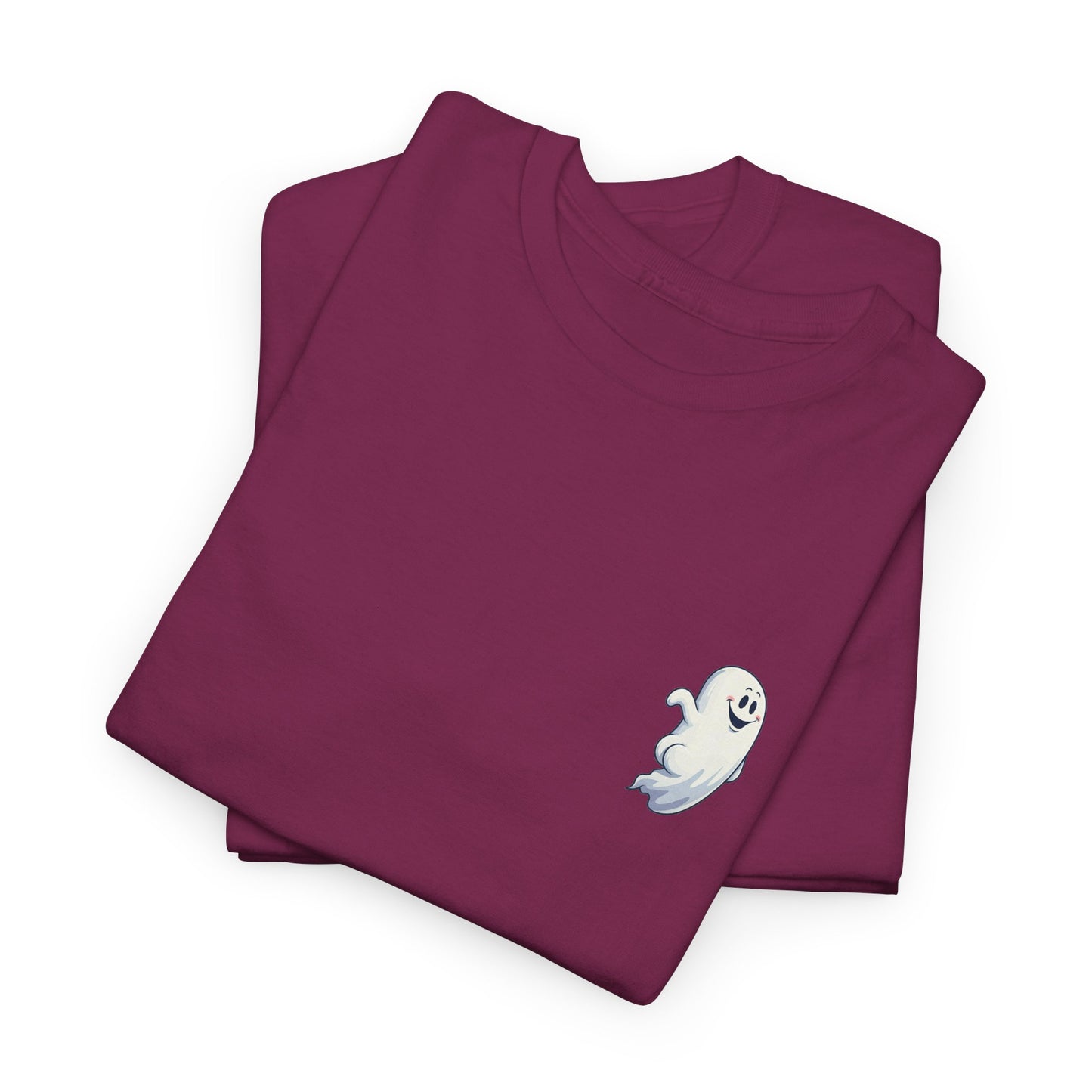 'Power Bottom Autumn' White Ghost // Halloween Ghost Unisex Heavy Cotton Tee