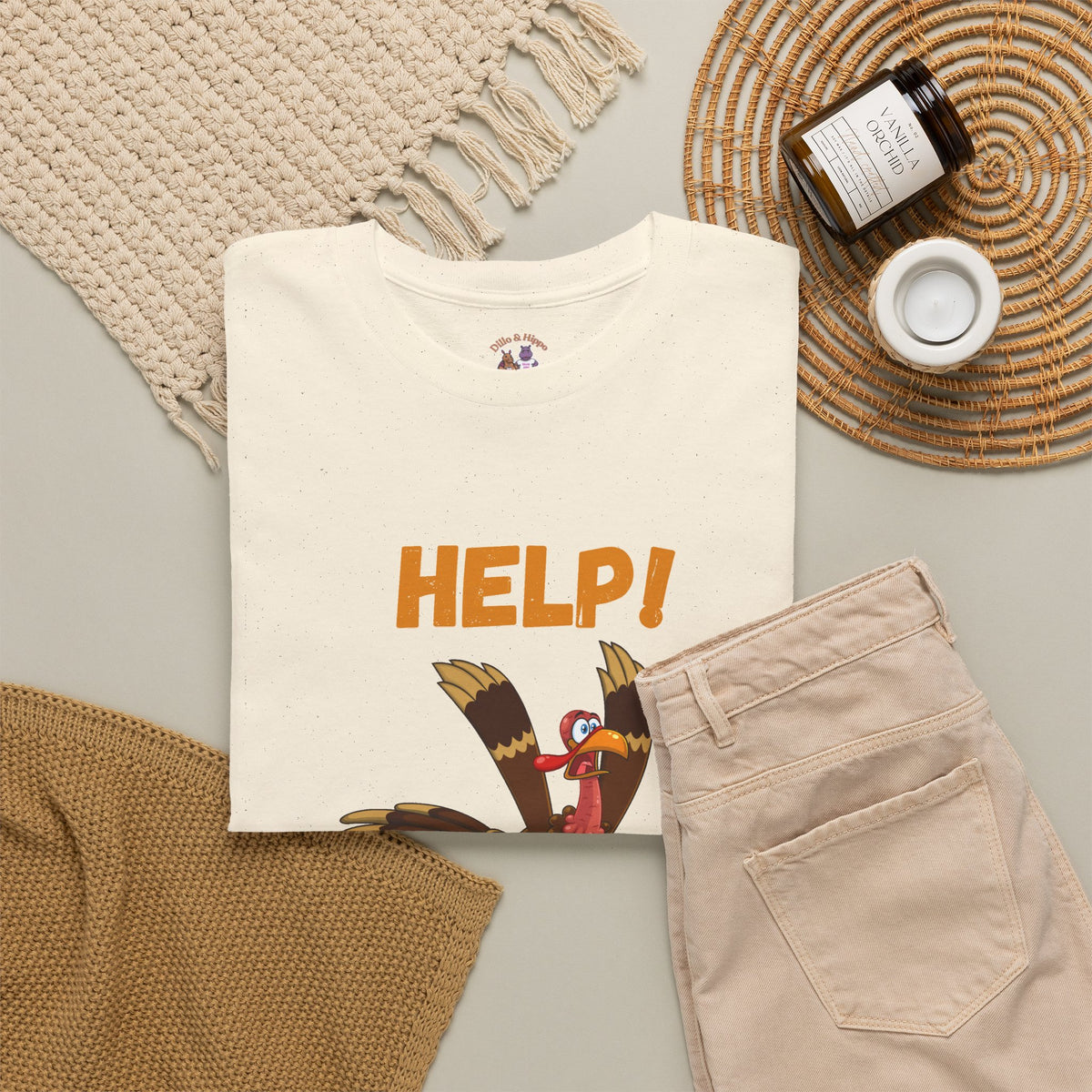 Help! I Married into a Turkey Trot Family // Unisex Jersey Short Sleeve Tee