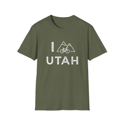I (Mountain) Bike Utah // Unisex Softstyle T-Shirt