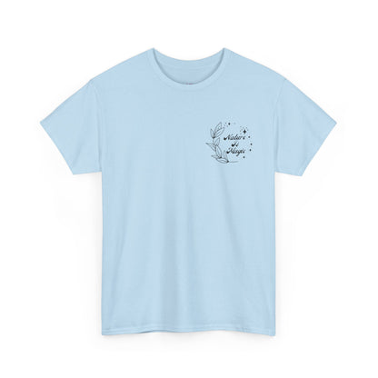 Nature is Magic - Pocket Placement // Unisex Heavy Cotton Tee - Nature-Themed Casual Wear