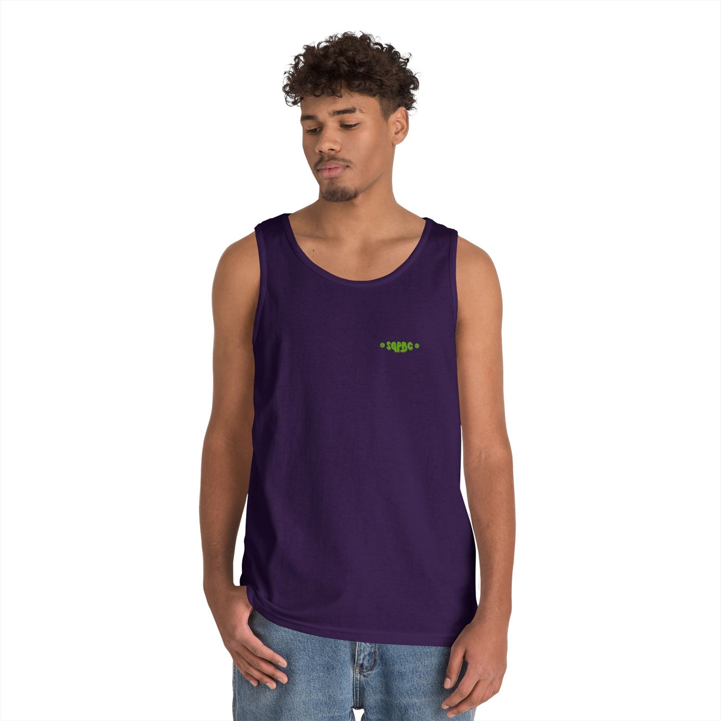 SGPBC // Green // Unisex Heavy Tank Top