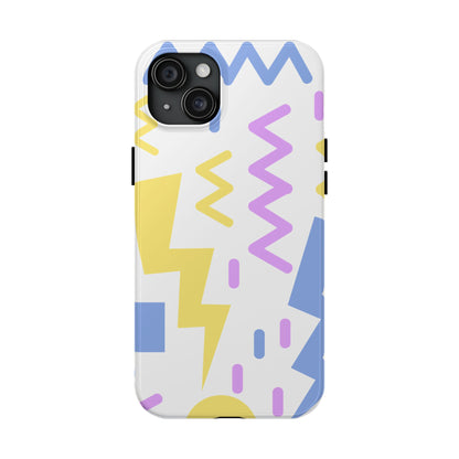 Zig Zag and Shapes // iPhone Case