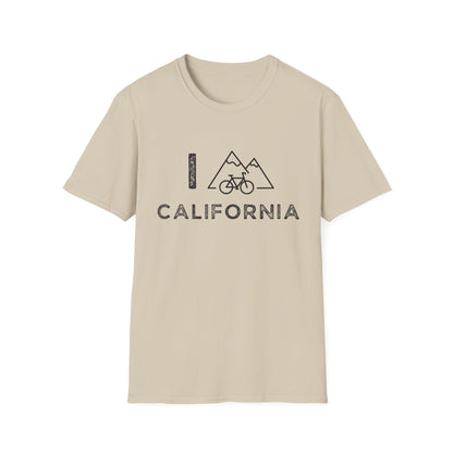 I (Mountain) Bike California // Unisex Softstyle T-Shirt