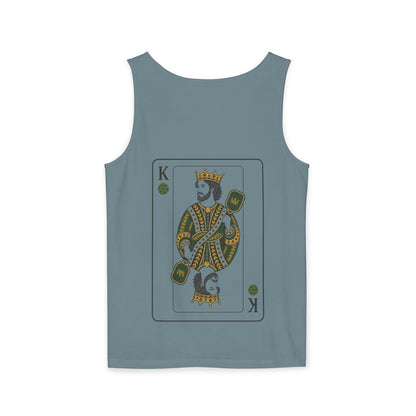 Pickleball - King of the Court - Vintage Playing Card - Tank Top — Graphic Tank