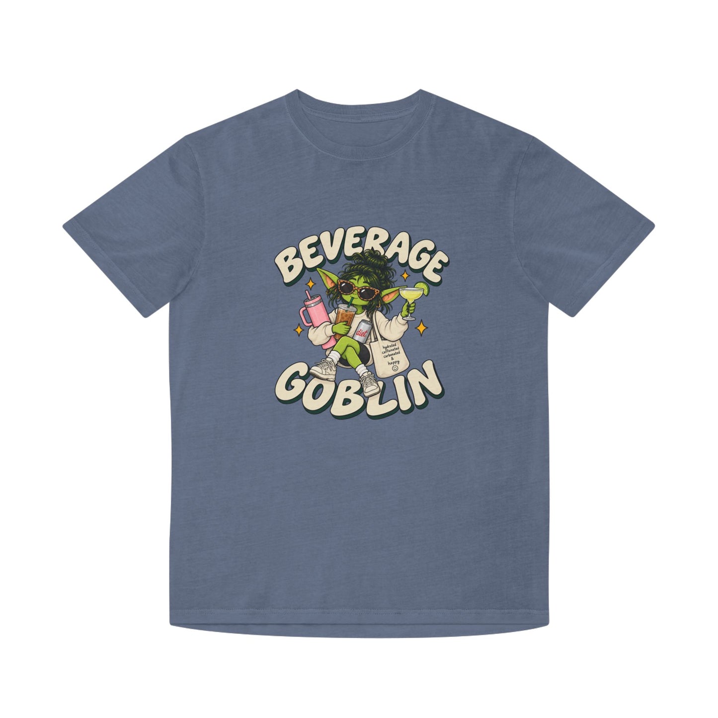 Beverage Goblin T-Shirt — Cute Retro Drink Lover Tee