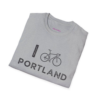 I (Road) Bike Portland // Unisex Softstyle T-Shirt