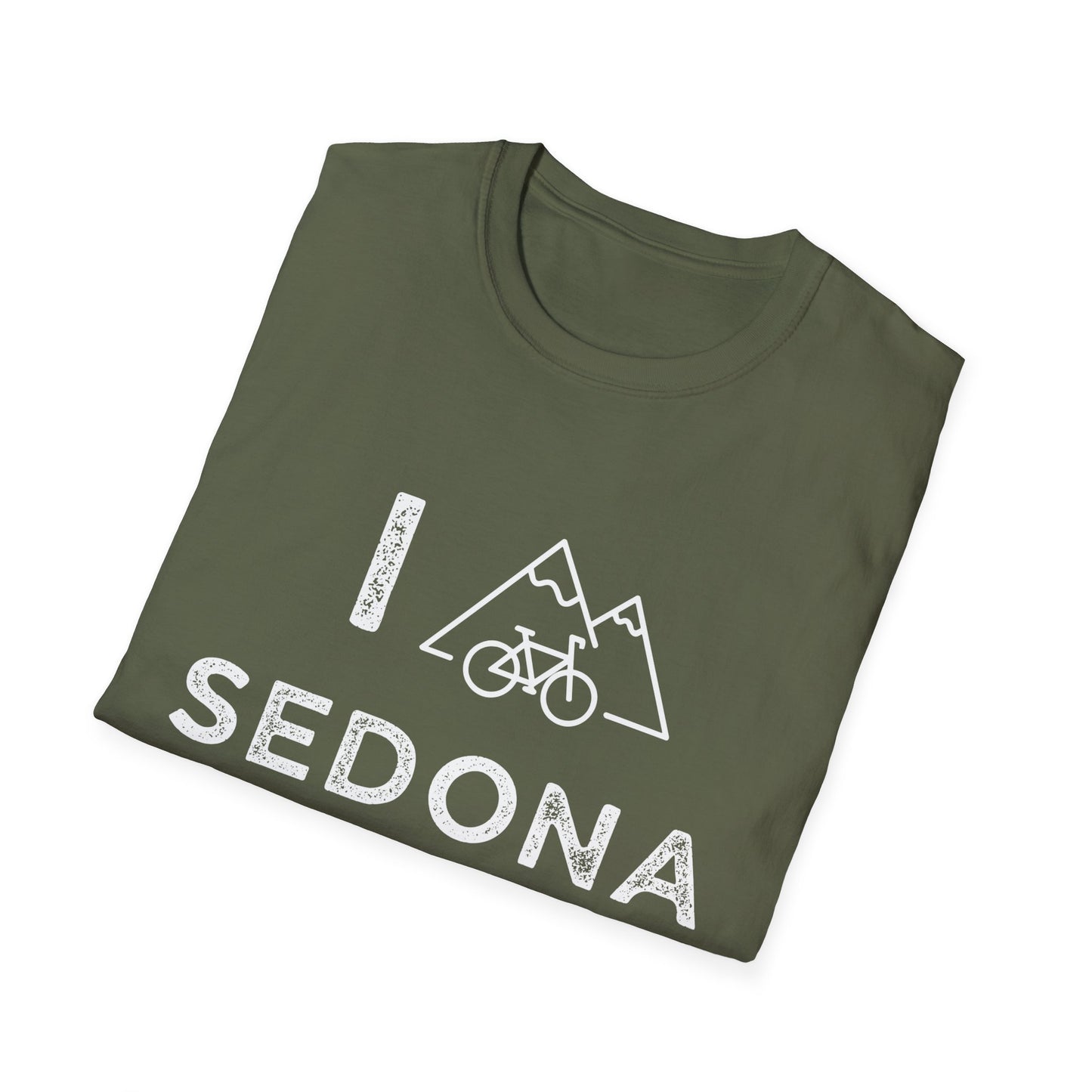 I (Mountain) Bike Sedona // Unisex Softstyle T-Shirt