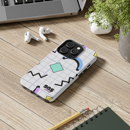 90s Baby Zig Zag and Shapes // iPhone Case