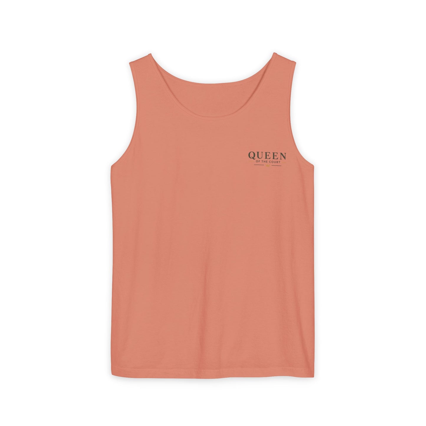 Pickleball - Queen of the Court - Vintage Playing Card - Tank Top — Graphic Tank