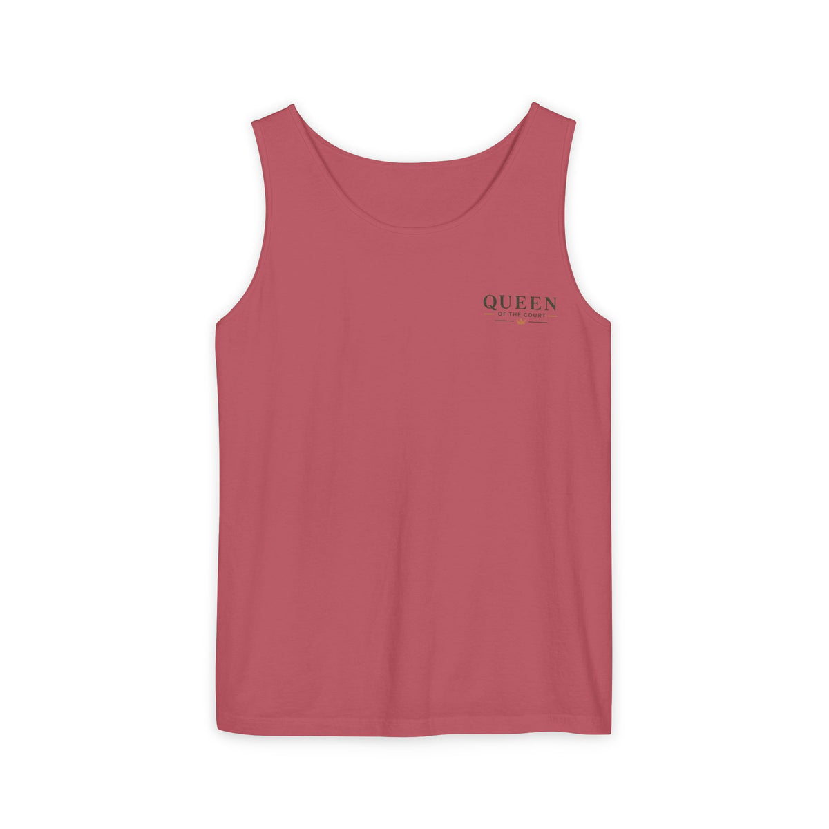 Pickleball - Queen of the Court - Vintage Playing Card - Tank Top — Graphic Tank