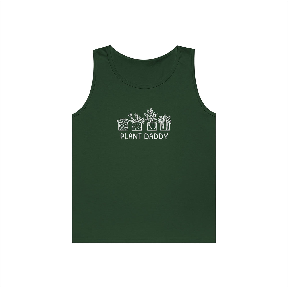 Plant Daddy // Unisex Heavy Cotton Tank Top - Perfect Gift for Plant Lovers
