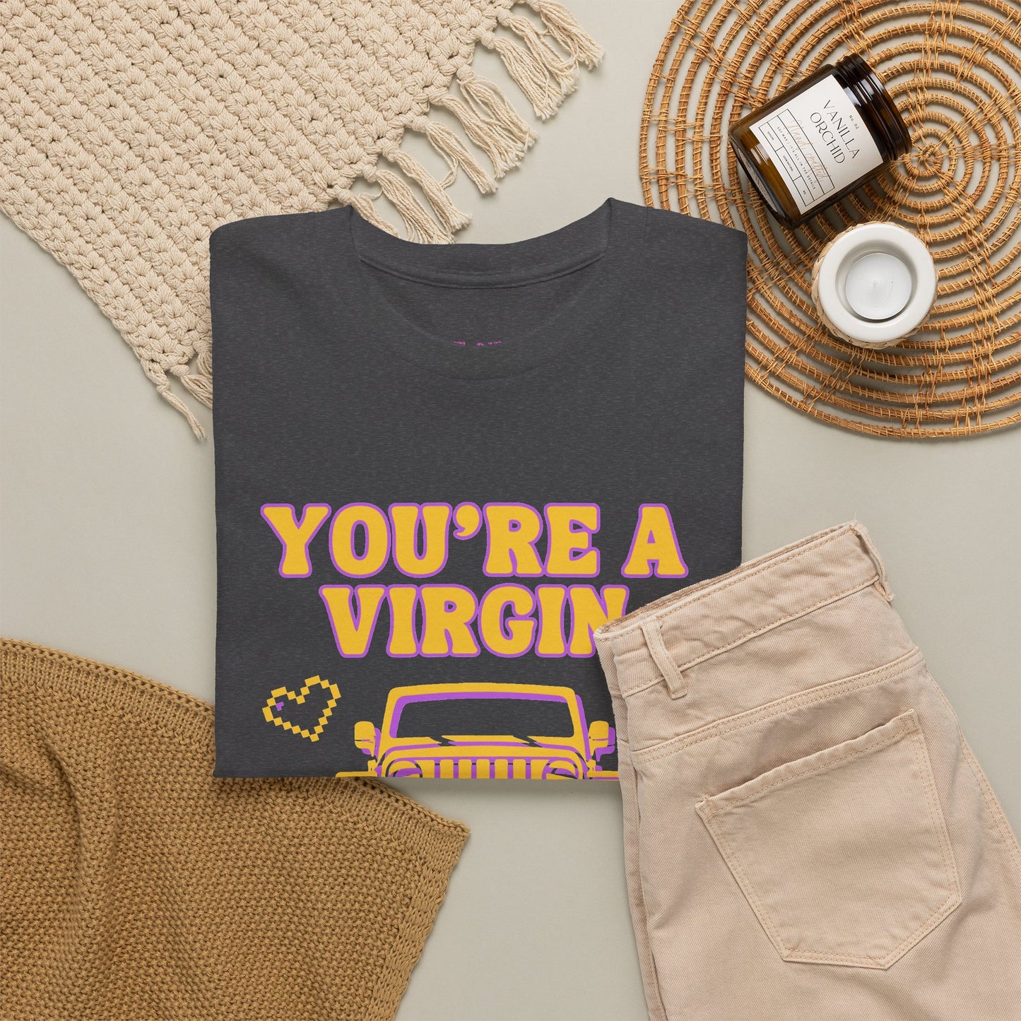 You're a Virgin Who Can't Drive // Unisex Heavy Cotton Tee