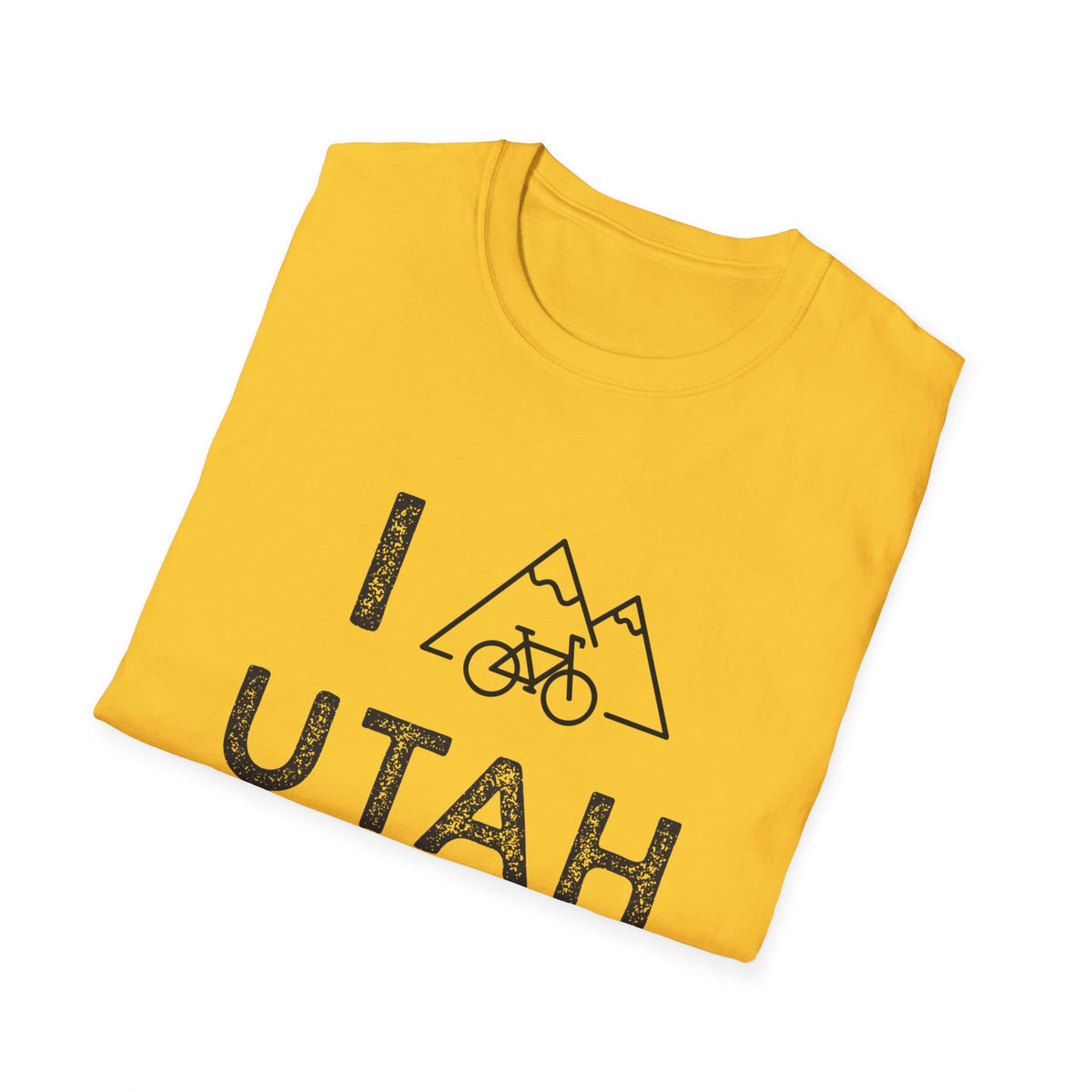 I (Mountain) Bike Utah // Unisex Softstyle T-Shirt